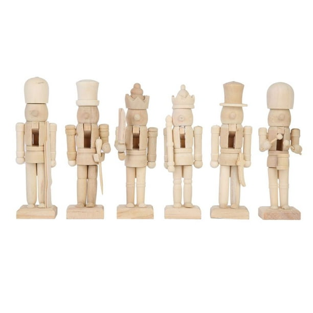 Details about   15inch Wooden Handmade Nutcracker Solider Figures Model Puppet Toy Home